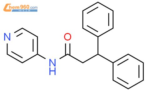 75437 13 7 Benzenepropanamide b phenyl N 4 pyridinyl 化学式结构式分子式mol