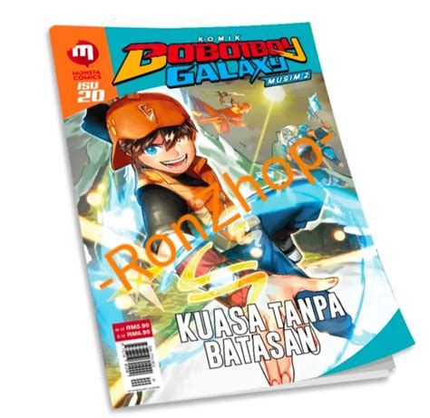 Komik Boboiboy Galaxy Musim Isu Kuasa Tanpa Batasan Lazada