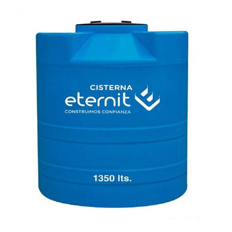 Cisterna De Agua Celeste Litros Eternit Gamaffer