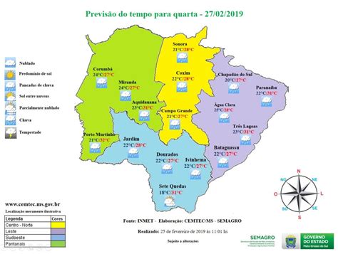 Frente Fria Derruba Term Metros E Chuva Deve Permanecer Durante Todo O