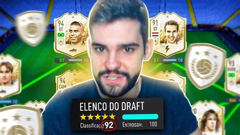 O PRIMEIRO 192 FUT DRAFT Do SUPER ICON FIFA 22 YouTube