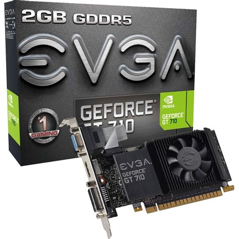 EVGA NVIDIA GeForce GT 710 Graphic Card 2 GB GDDR5 Low Profile