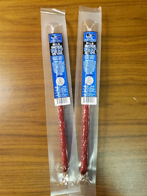 Mild Beef Sticks 21 Ct Individually Wrapped Amish Smoke House