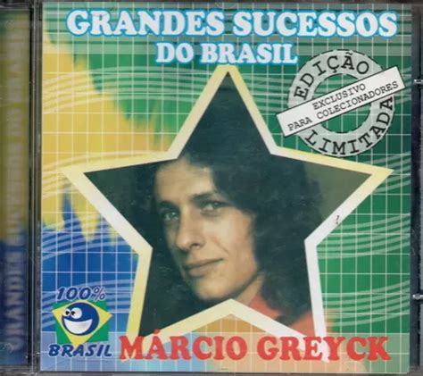 Cd M Rcio Greyck Grandes Sucessos Do Brasil Mercadolivre