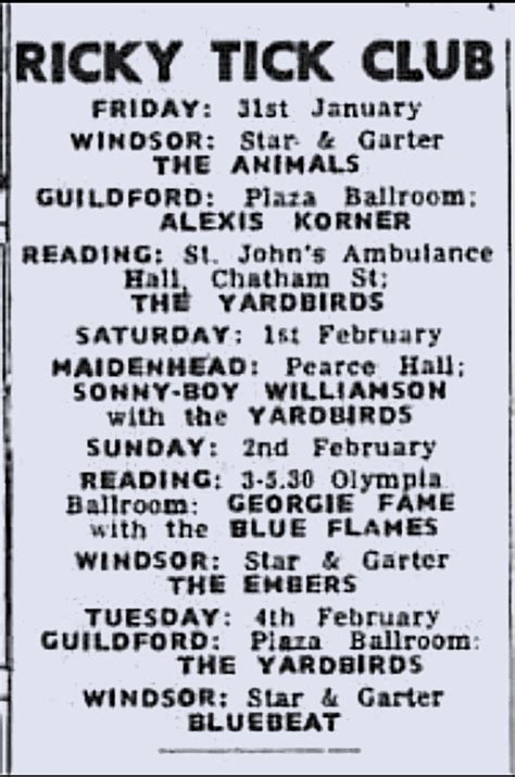 Sonny Boy Williamson Concert And Tour History Concert Archives