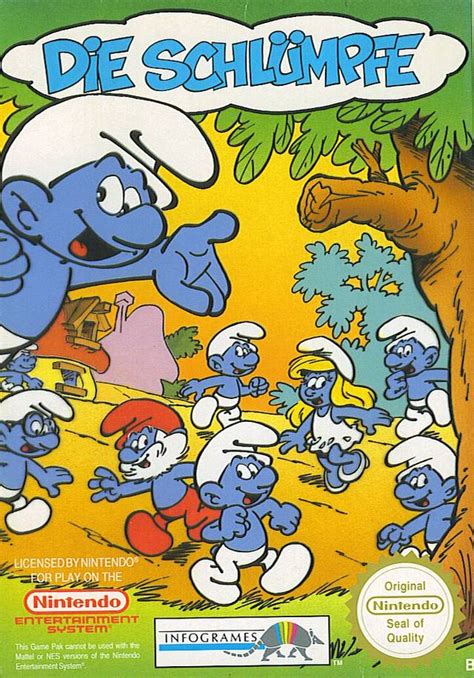 The Smurfs Box Shot For Game Boy Gamefaqs