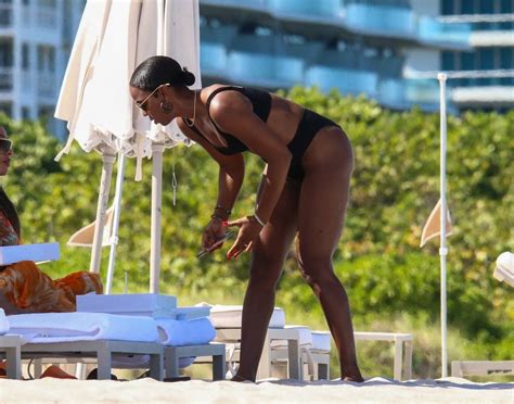 Index Of Wp Content Uploads Photos Kelly Rowland In A Black Bikini At