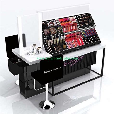 Luxury Cosmetic Table Display Best Cosmetic Shop Display