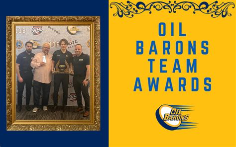 Fort Mcmurray Oil Barons Team Awards Fort Mcmurray Oil Barons