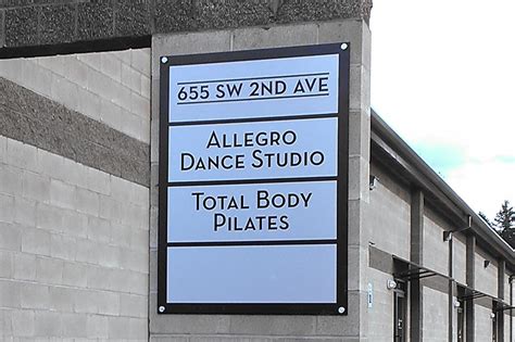 Custom Directory Signs Signs By Tomorrow Of Portland Directory