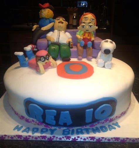 Family guy birthday cake | Birthday cakes for men, Cake, Birthday cake