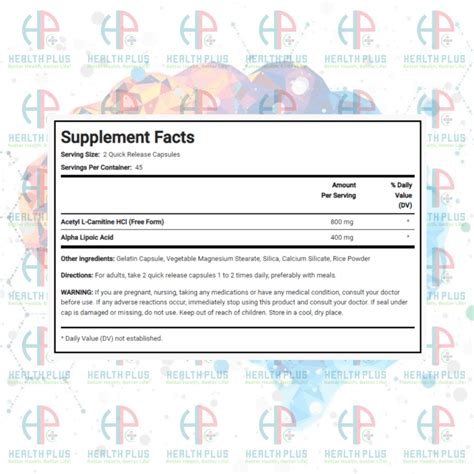 Acetyl L Carnitine In Bangladesh Alpha Lipoic Acid Mg