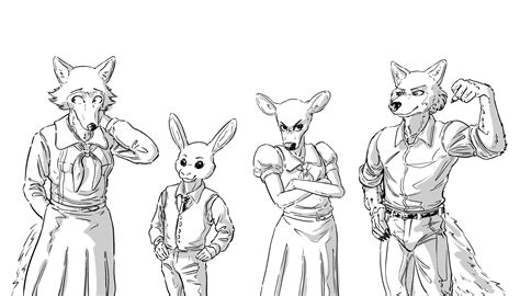 Genderbent Beastars Ffog Beastars