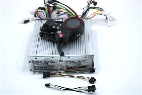 Dual Drive 48v60v 1500w Bldc Electric Scooter Controller E Bike 2 Pcs