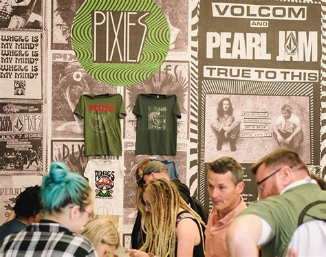 Pearl Jam X Pixies Pop Up Shop Thursday July 7 2022 Volcom Volcom Canada