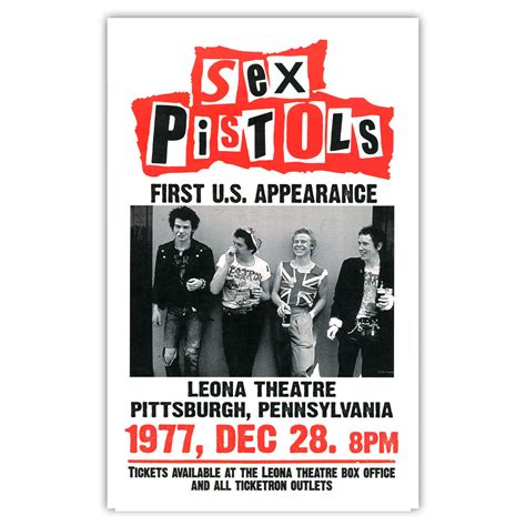 Affiche De Concert Sex Pistols La Tranch E Militaire