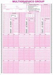 Carbonless OMR Sheet At Rs 1 50 Sheet Multigraphics OMR Sheets In New