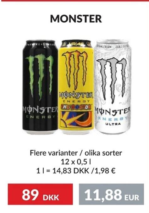 MONSTER Tilbud Hos Nielsen S Discount