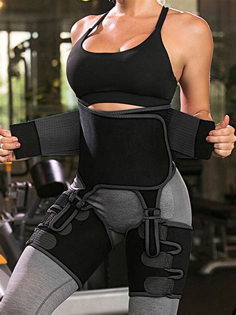 Womens Abdominal Trainer Waist Trimmer Belt for Women,3-in-1 Waist and ...