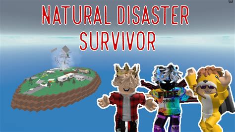 Lari Dari Bencana Natural Disaster Survival Roblox Indonesia Youtube