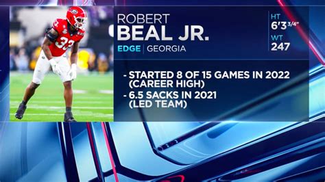 Georgia Dl Robert Beal Jr Selected 173th Overall By 49ers