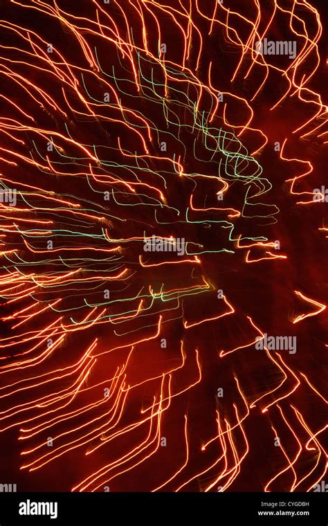 Fireworks -- Abstract Art Stock Photo - Alamy