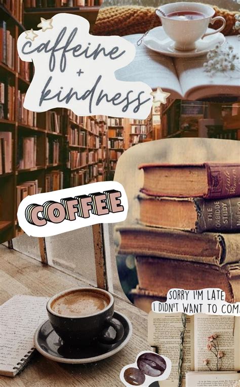 Books And Coffee Wallpaper Chun Guillen