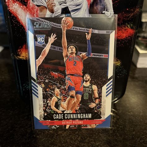 Panini Chronicles Score Cade Cunningham Rc For Sale