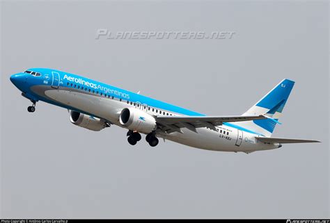 Lv Kej Aerolineas Argentinas Boeing 737 8 Max Photo By Antônio Carlos