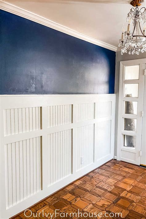 DIY Board And Batten Entryway With Beadboard In 2022 Beadboard