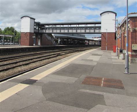 Gloucester Railway Station Footbridge © Jaggery Geograph Britain And