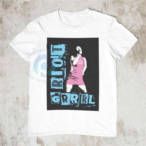 Riot Grrrl Shirt Bikini Kill Riot Grrrl Tshirt Vintage Retro Etsy