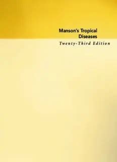 Manson S Tropical Infectious Diseases PDF