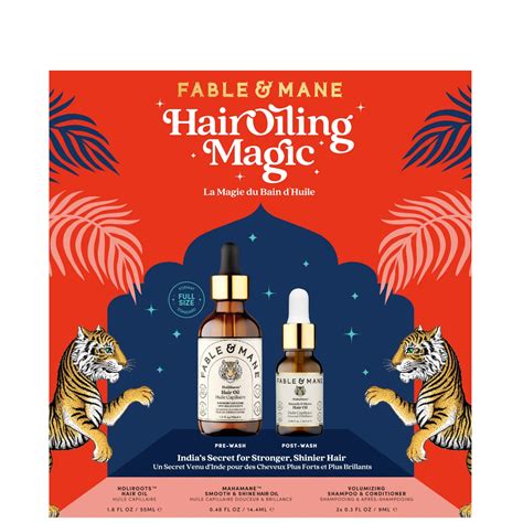 Fable And Mane Hair Oiling Magic Bundle Cult Beauty