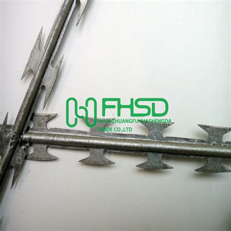 Hot Dipped Galvanized Concertina Razor Barbed Wire Mesh Fence Bto