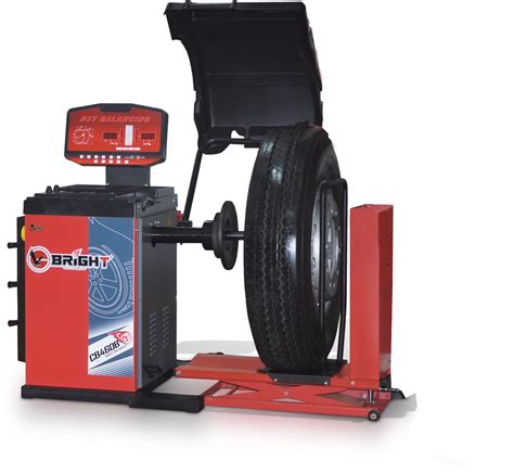 Bright CB460 Truck Wheel Balancing Machine Can Balance Tyres Upto 200kg