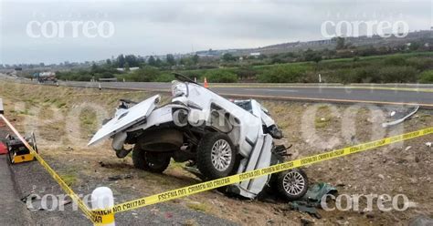 Accidentes En Guanajuato Volcadura En La Carretera Salamanca Le N Deja