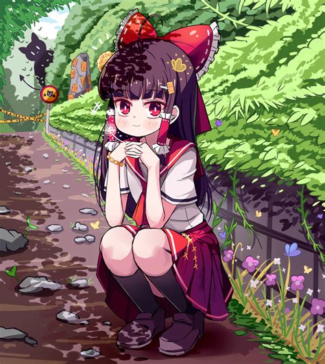 Reimu Hakurei Hakurei Reimu Touhou Project Touhou Project