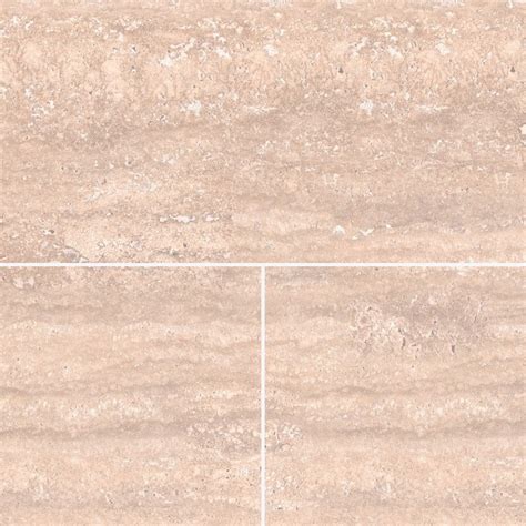 Roman Travertine Floor Tile Texture Seamless 14725