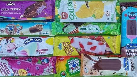 Es Krim Paddle Pop Es Krim Hula Hula Es Krim Taro Crispy Es Krim