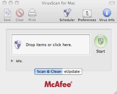 McAfee VirusScan for Mac - Download