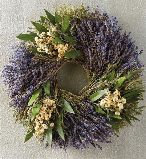 Dried Lavender Wreath Decorative Wreath Delivery Harry And David