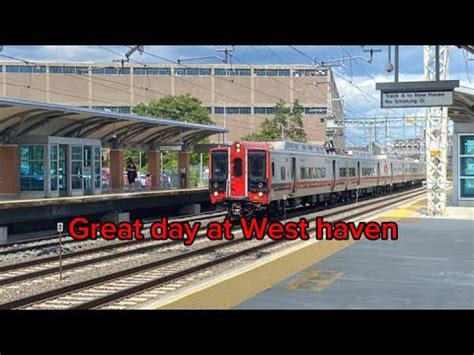 Great Day Railfanning At West Haven With Amtrak Metro North And Horn