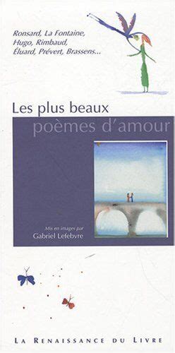 Les plus beaux poèmes d amour Lefebvre Gabriel Gabriel Lefebvre eBay