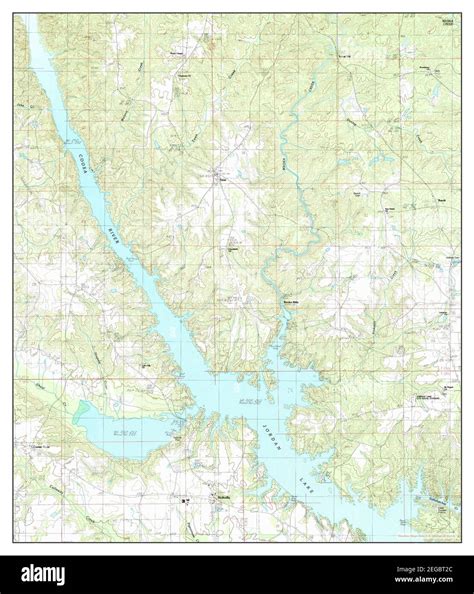 Lake Jordan Alabama Maps