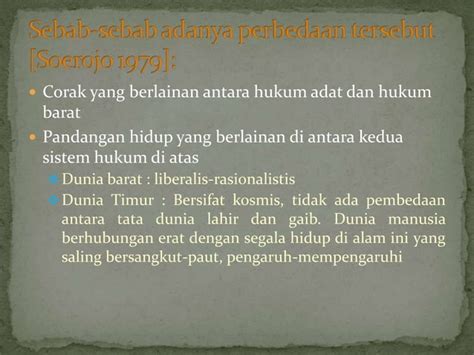 Natal Kristiono Mata Kuliah Hukum Adat Sistem Hukum Adat PPT