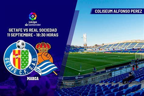 LaLiga Santander Getafe Real Sociedad Horario y dónde ver en TV hoy