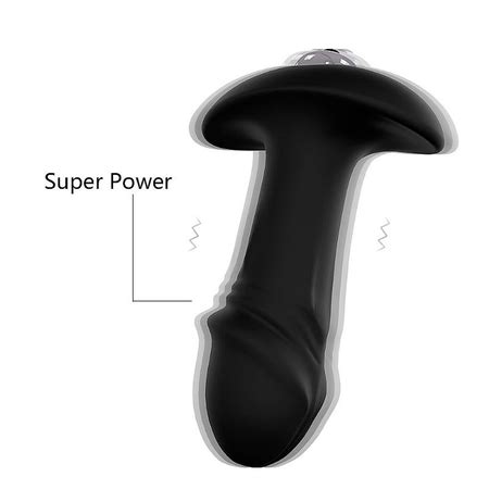 Plug Anal Stararrow Vibro Silicone Extra Macio Cm S Hande Sexy Import