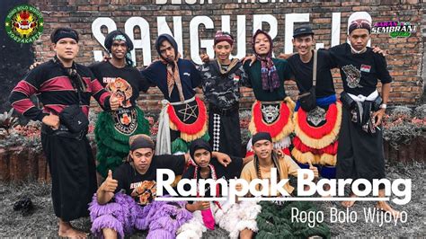 Rampak Barong Rogo Bolo Wijoyo Youtube