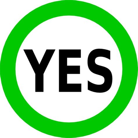 Big yes clipart - Clipground 
